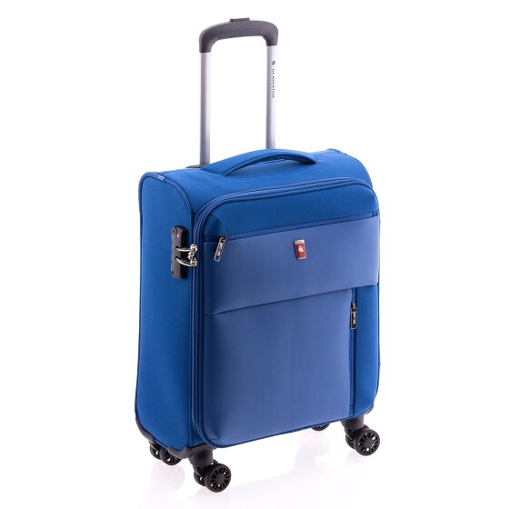Gladiator 3700 4 Rollen Kabinentrolley 55 cm mit Dehnfalte