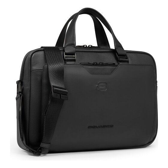 Piquadro Ael Aktentasche Leder 37 cm Laptopfach