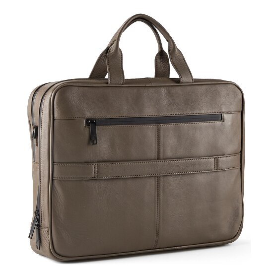 Harbour 2nd City Lights Aktentasche Leder 40 cm Laptopfach