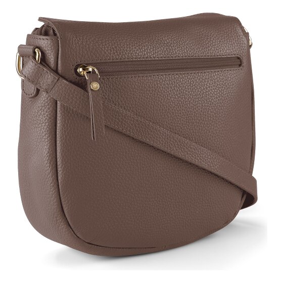 Lazarotti Bologna Leather Crossbody Umhängetasche Leder 25 cm