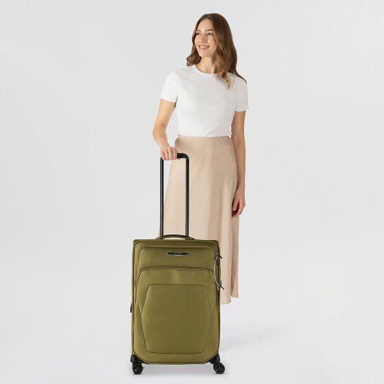 Samsonite Spark Sng 2 4 Rollen Trolley 67 cm mit Dehnfalte