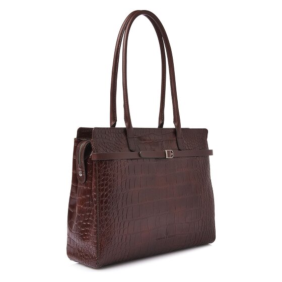 Castelijn & Beerens Tess Aktentasche RFID Schutz Leder 40 cm Laptopfach