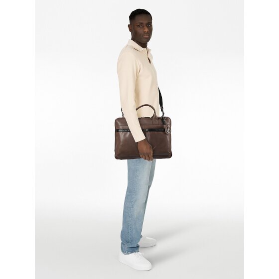 Harbour 2nd Urban Poets Aktentasche Leder 50 cm Laptopfach