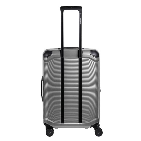 Travelite Millennium 4 Rollen Trolley 67 cm mit Dehnfalte