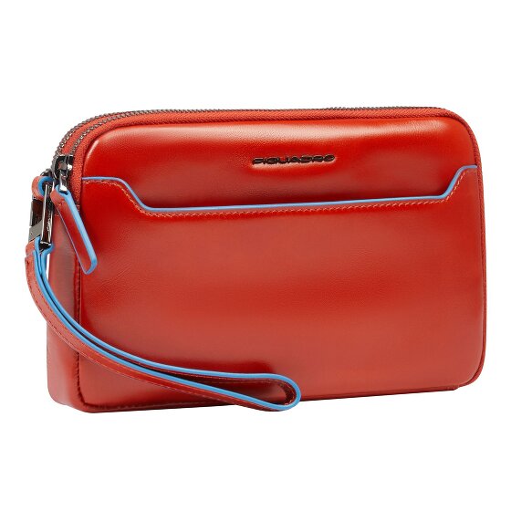 Piquadro Blue Square Clutch Geldbörse Leder 21 cm