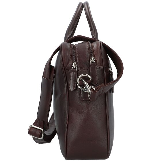 Dermata Aktentasche Leder 40 cm Laptopfach