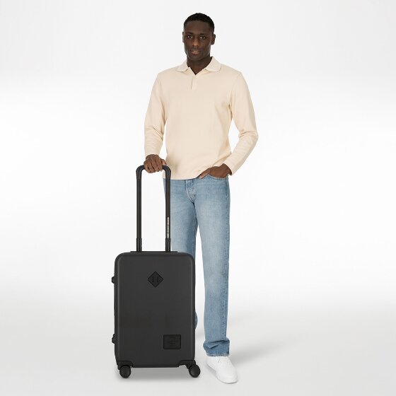 Herschel Heritage 4 Rollen Kabinentrolley 54 cm mit Dehnfalte