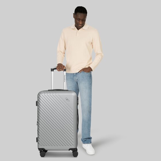 Check.In Paradise 2.0 4 Rollen Trolley M 68 cm mit Dehnfalte