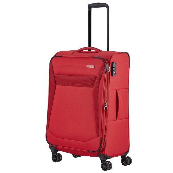 Travelite Chios 4 Rollen Kofferset 3-teilig mit Dehnfalte