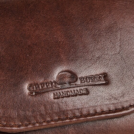 Greenburry Newport Brillenetui Leder 1.5 cm