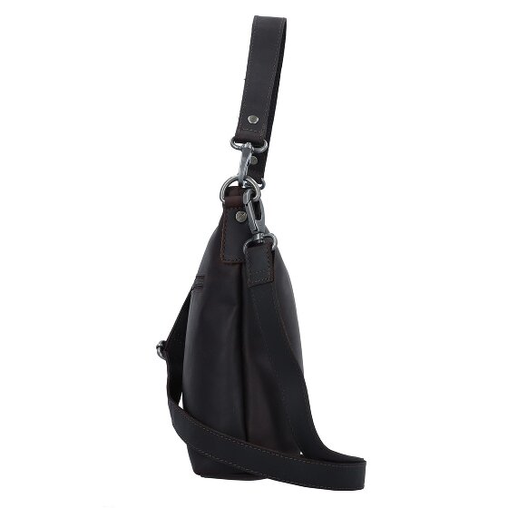 The Chesterfield Brand Wax Pull Up Schultertasche Leder 25 cm