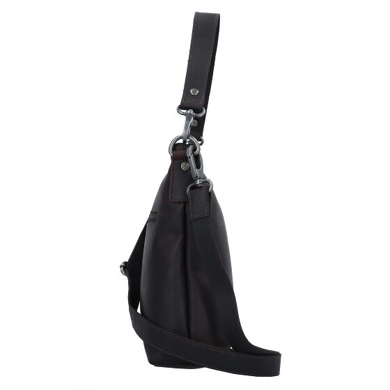 The Chesterfield Brand Wax Pull Up Schultertasche Leder 25 cm