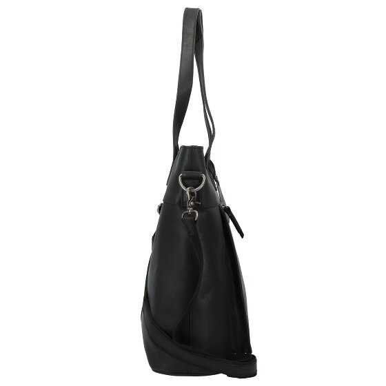 Burkely Vintage Jade Schultertasche Leder 36 cm Laptopfach