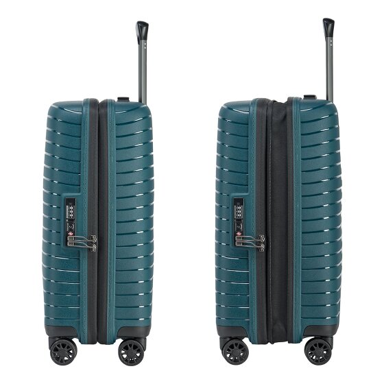 Stratic Novium 4 Rollen Kabinentrolley S 55 cm mit Dehnfalte