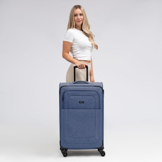 Redolz Essentials 12 LARGE 4 Rollen Trolley 79 cm mit Dehnfalte