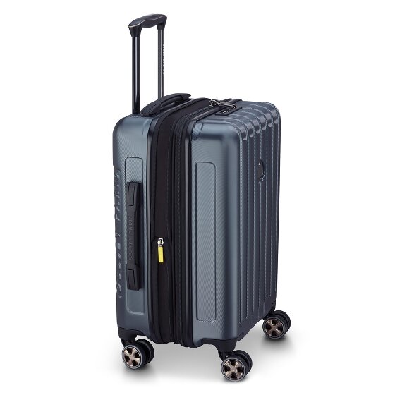 Delsey Paris Longitude 4 Rollen Kabinentrolley 55 cm mit Dehnfalte