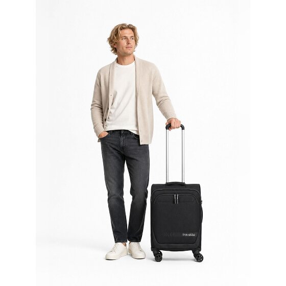 Travelite Kick Off 4 Rollen Kabinentrolley S 55 cm