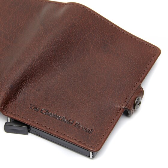 The Chesterfield Brand Albury Kreditkartenetui RFID Schutz Leder 7 cm