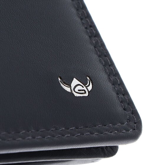 Golden Head Polo Geldbörse RFID Schutz Leder 10 cm