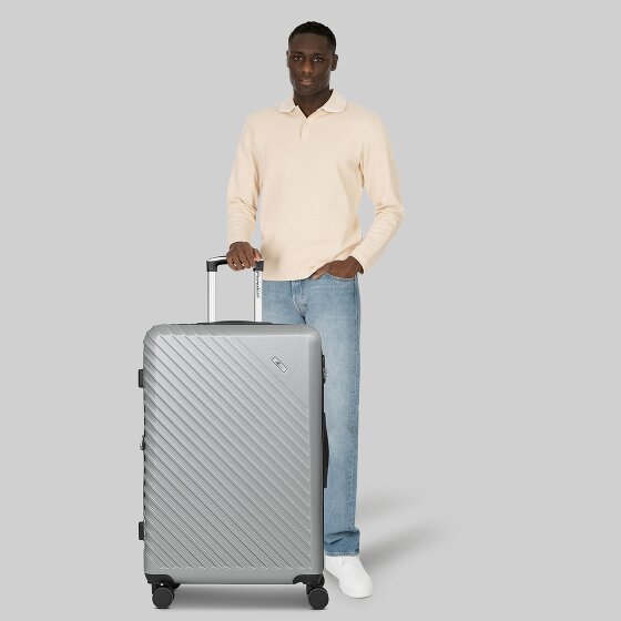 Check.In Paradise 2.0 4 Rollen Trolley L 78 cm mit Dehnfalte
