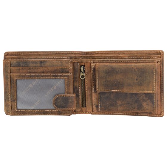 Greenburry Vintage Geldbörse Leder 12,5 cm
