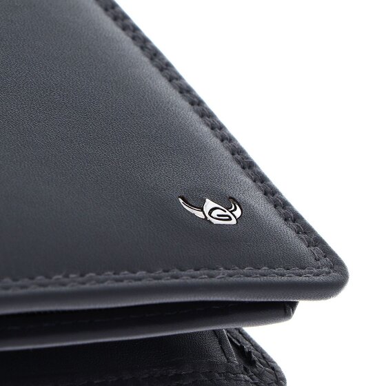 Golden Head Polo Geldbörse RFID Schutz Leder 12 cm