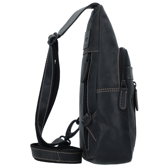 Jack Kinsky Baltimore 17 Umhängetasche Leder 30 cm