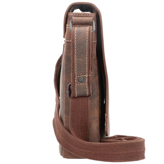 Jack Kinsky Baltimore 3 Umhängetasche Leder 19 cm
