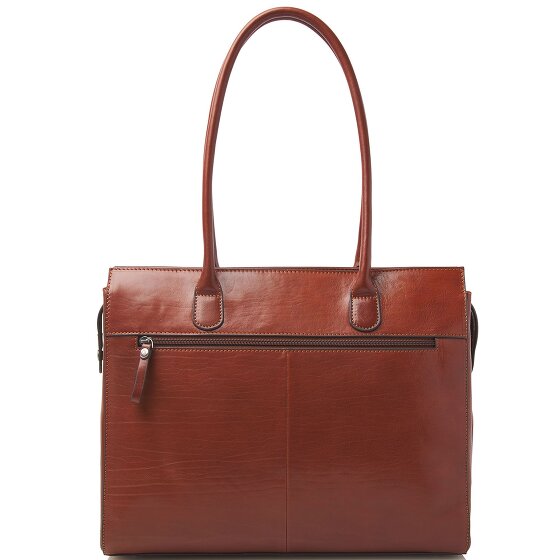 Castelijn & Beerens Ellen Schultertasche Leder 40 cm Laptopfach