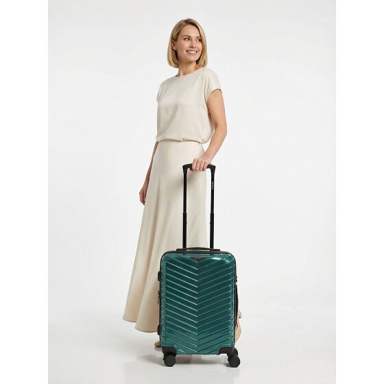 Redolz Essentials 18 2.0 4 Rollen Kabinentrolley S 55 cm mit Dehnfalte