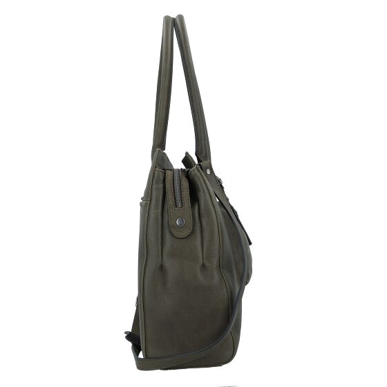 Castelijn & Beerens Carisma Schultertasche RFID Leder 38 cm Laptopfach