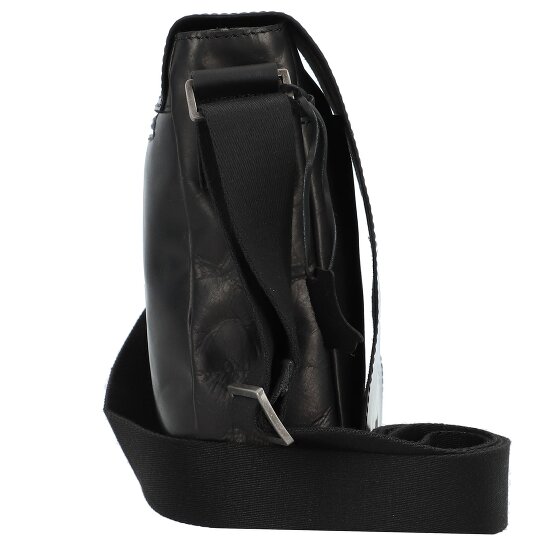 Greenburry Pure Black Umhängetasche Leder 26 cm