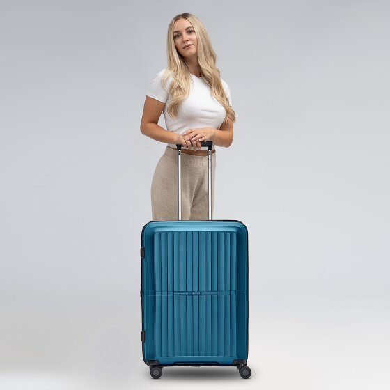 Pactastic Collection 01 4 Rollen Trolley M 67 cm mit Dehnfalte
