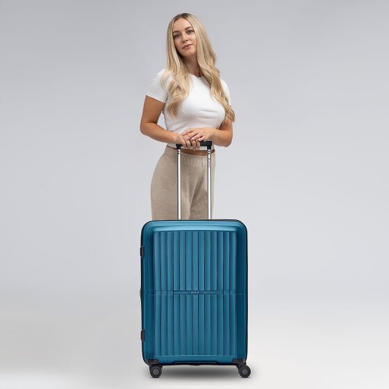 Pactastic Collection 01 4 Rollen Trolley M 67 cm mit Dehnfalte