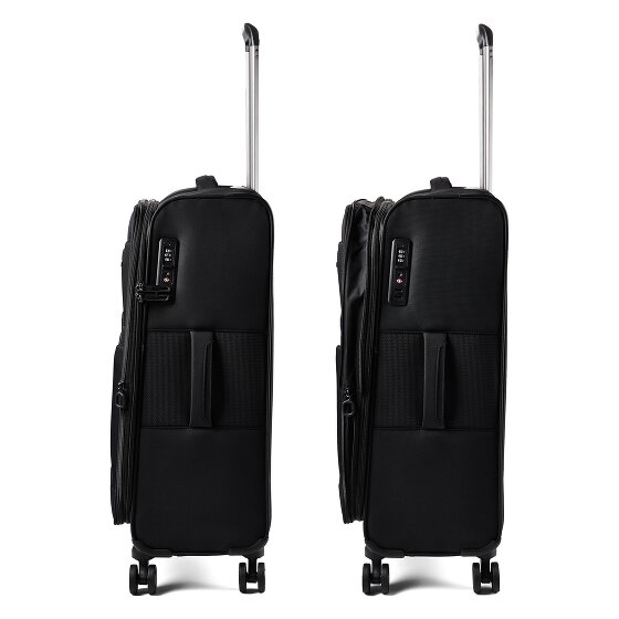 Cocoono Mauritius 4 Rollen Trolley M 70 cm mit Dehnfalte