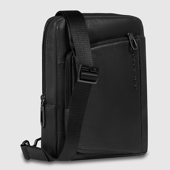 Piquadro Cronus Umhängetasche Leder 18 cm