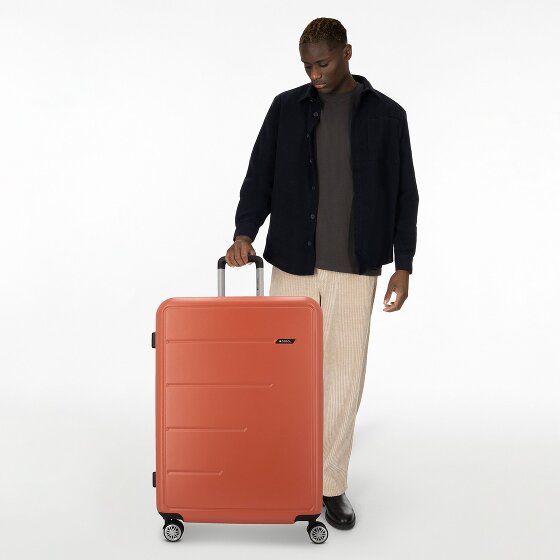 Gabol Future Plus 4 Rollen Trolley 74 cm mit Dehnfalte