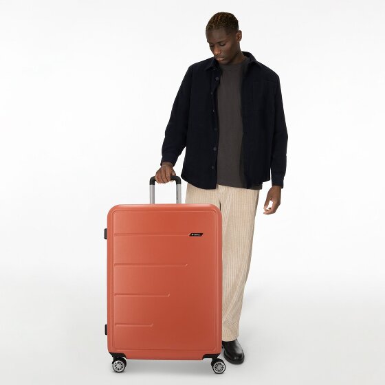 Gabol Future Plus 4 Rollen Trolley 74 cm mit Dehnfalte