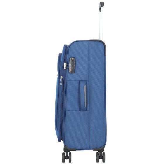 d&n Travel Line 6404 4-Rollen Trolley 68 cm