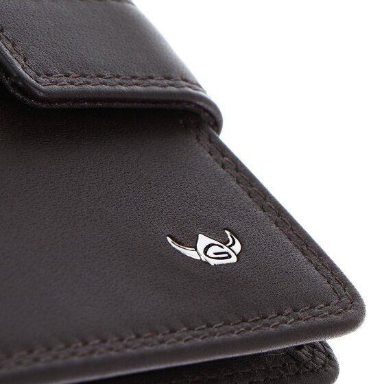 Golden Head Polo Geldbörse RFID Schutz Leder 10 cm Geldscheinklammer