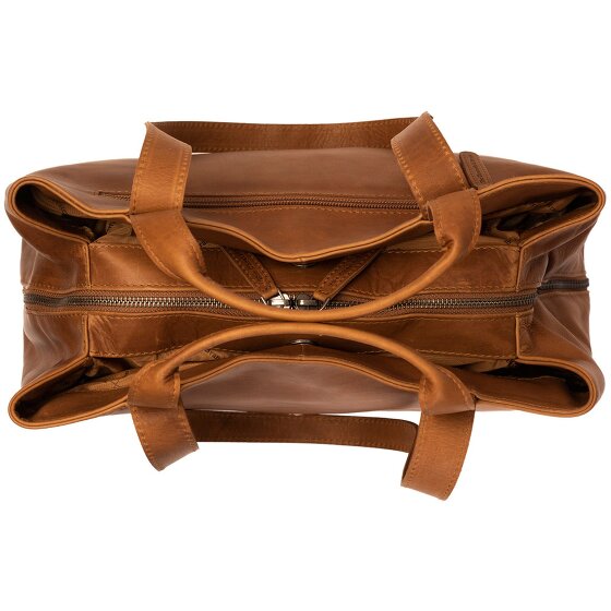 The Chesterfield Brand Wax Pull Up Schultertasche Leder 36.5 cm
