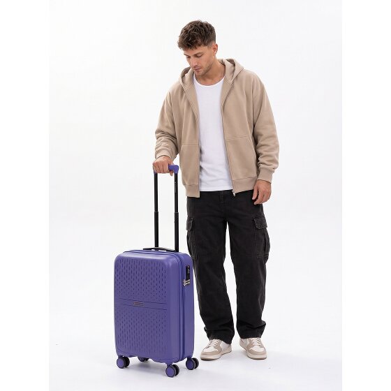 Gladiator 4400 4 Rollen Kabinentrolley 55 cm mit Dehnfalte
