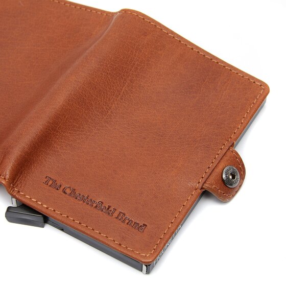 The Chesterfield Brand Albury Kreditkartenetui RFID Schutz Leder 7 cm