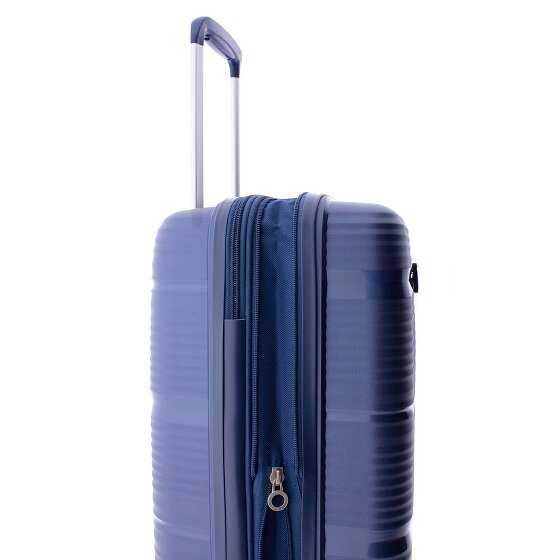 Gladiator 0800 4 Rollen Trolley 55 cm mit Dehnfalte