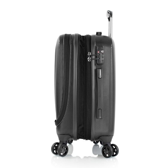 Heys Vantage 4 Rollen Kabinentrolley S 55 cm mit Dehnfalte