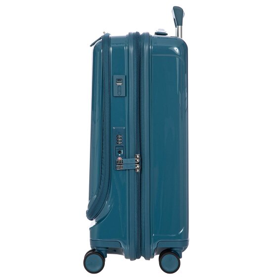 Bric's Positano 4 Rollen Kabinentrolley 55 cm mit Dehnfalte