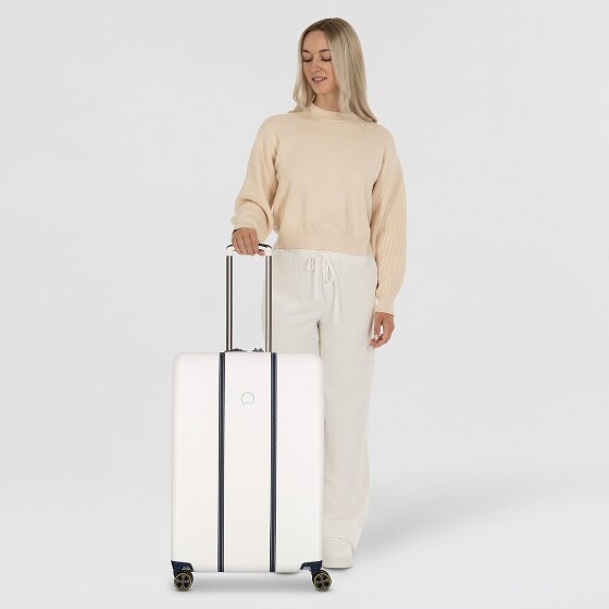 Delsey Paris Cadence 4 Rollen Trolley 76 cm mit Dehnfalte