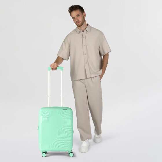 American Tourister Mickey Magic 4 Rollen Kabinentrolley 55 cm mit Dehnfalte