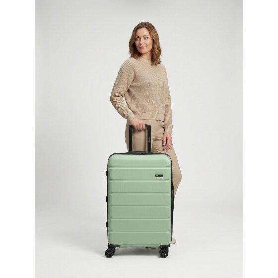 Saxoline Miami 4 Rollen Trolley M 65 cm mit Dehnfalte