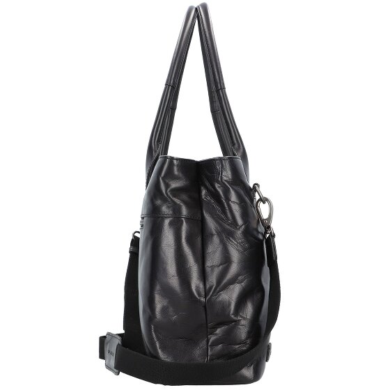 Plevier Rock Amber Schultertasche Leder 43 cm Laptopfach